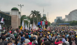 mahasiswa demo