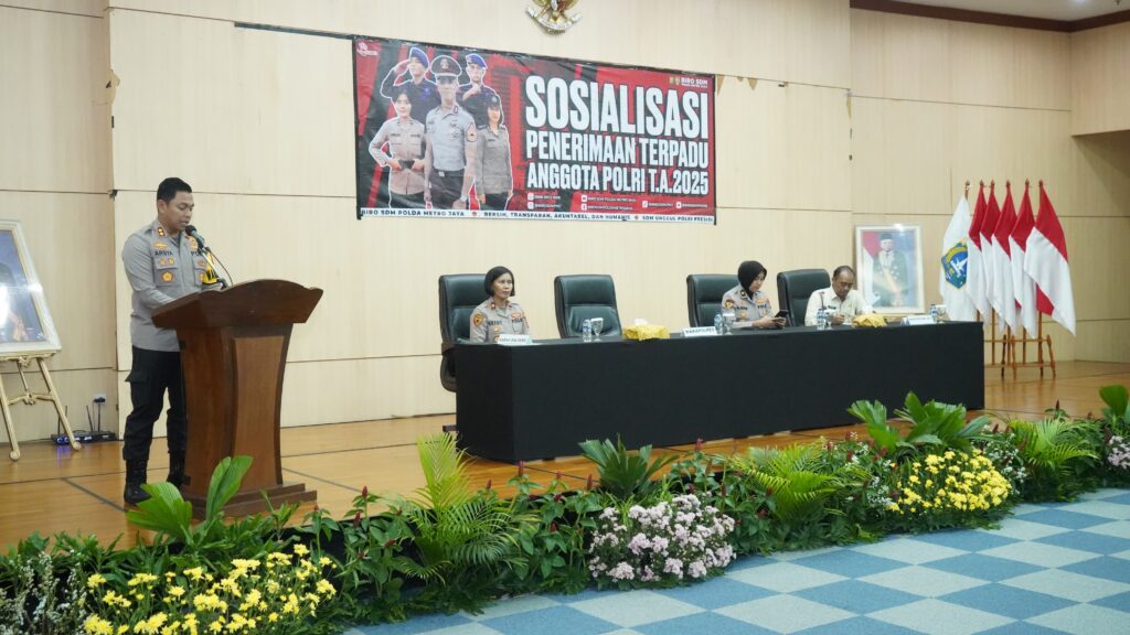 sosialisasi penerimaan polri