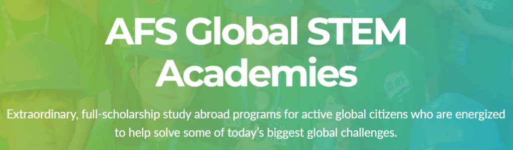 AFS Global STEM Academies: Program Luar Negeri Untuk Pelajar Muda!