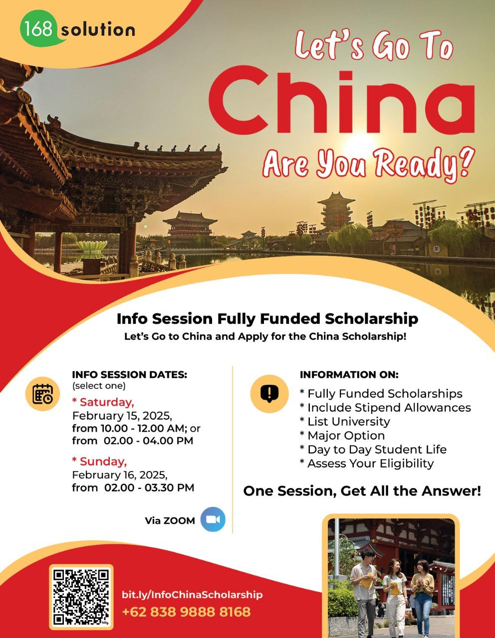 Fully Funded Scholarship Opportunities In China Campusnet
