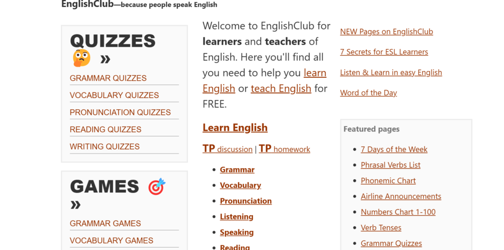 englishclub.com