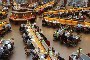 Illustration of academic environment