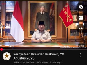 Respons presiden prabowo
