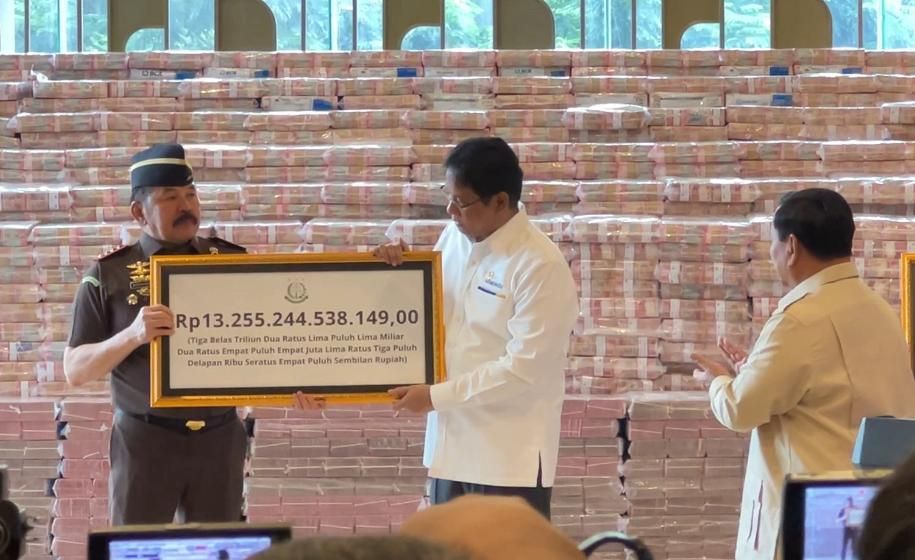 Uang Korupsi CPO Rp13,25 triliun