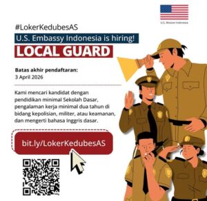 Lowongan Kerja Kedubes AS