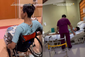 Adik Keisya Levronka, Levi, yang mengalami kecelakaan saat berkegiatan di Mapala UNTAR