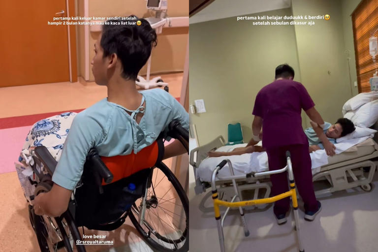 Adik Keisya Levronka, Levi, yang mengalami kecelakaan saat berkegiatan di Mapala UNTAR