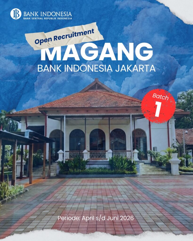Poster Magang BI Jakarta