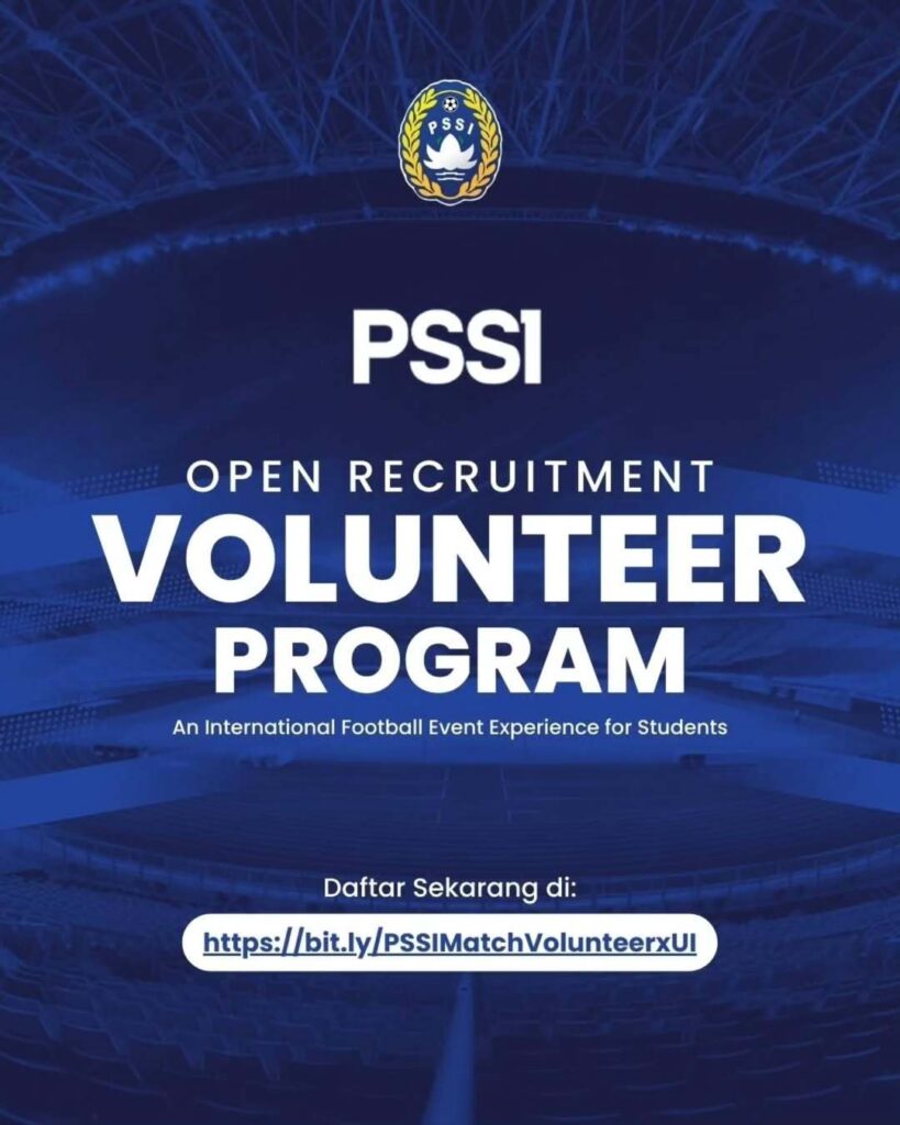 PSSI Match Volunteer Program