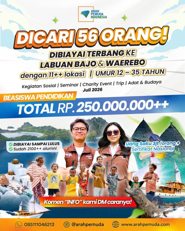 Poster Beassiswa Arah Pemuda
