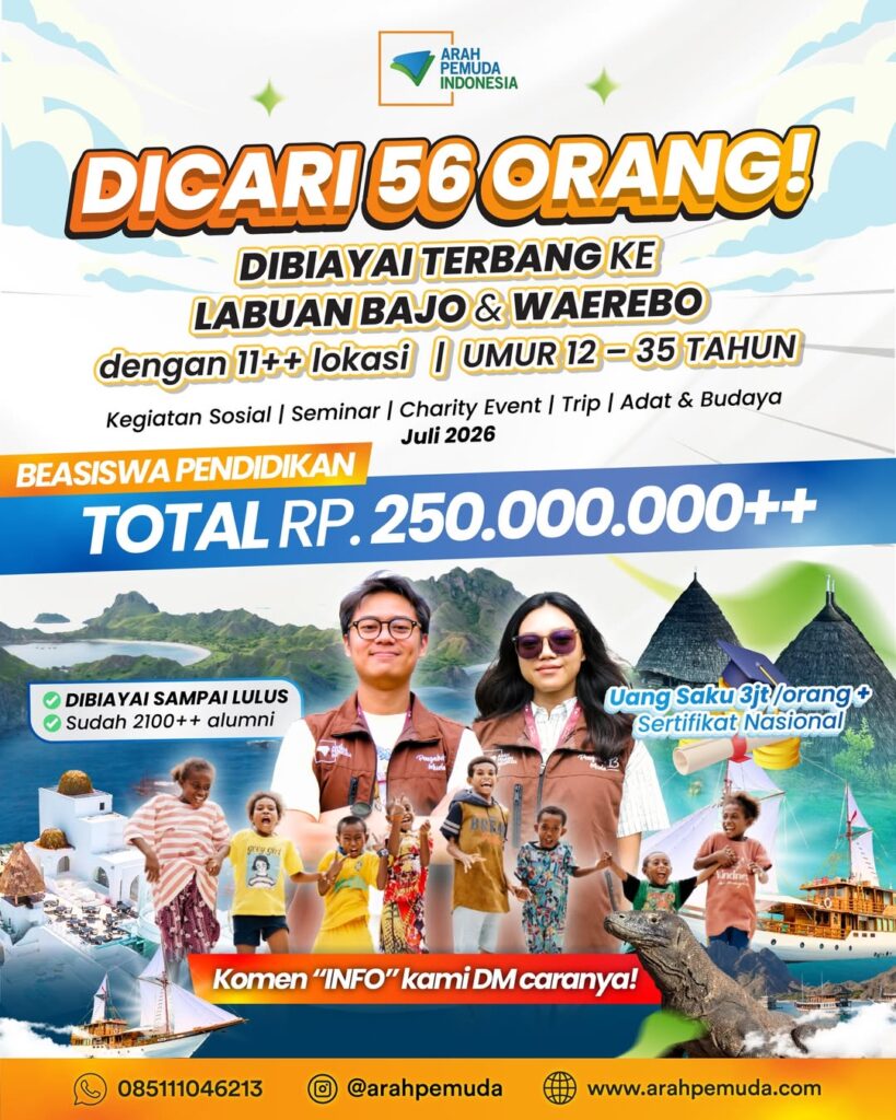 Poster Beassiswa Arah Pemuda