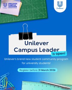 Poster Unilever Campus Leader