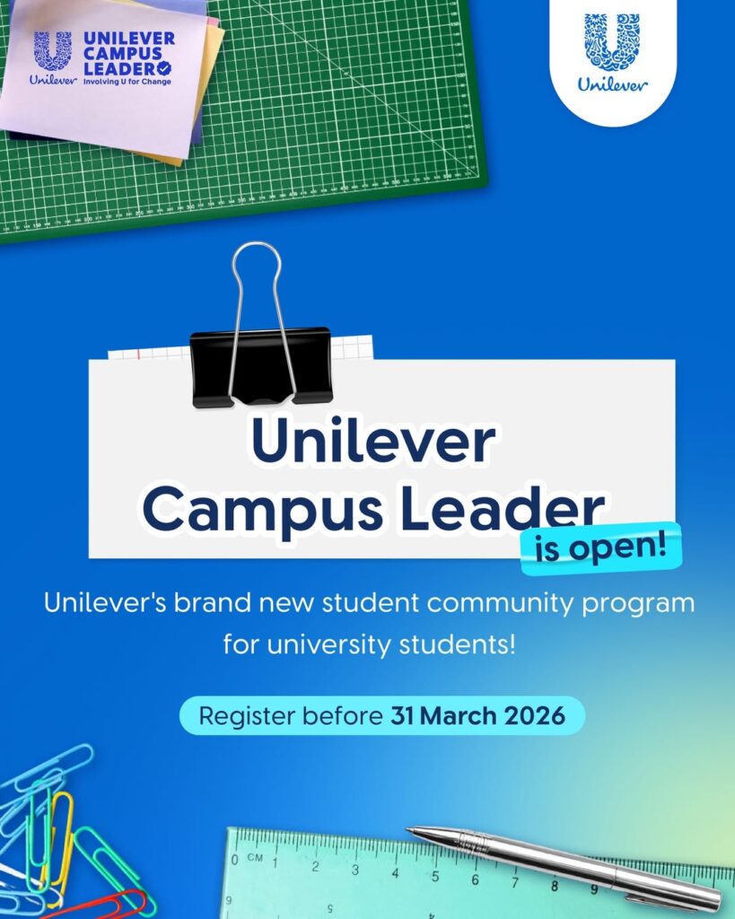 Poster Unilever Campus Leader