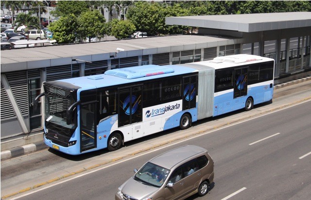 Transjakarta (Foto: MI/Angga)